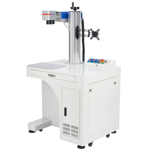 30W Fiber Laser Marker Engraving Machine with 200x200mm Marking Area | F-30W