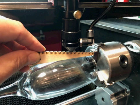 how to laser engrave with a laser rotary attachment