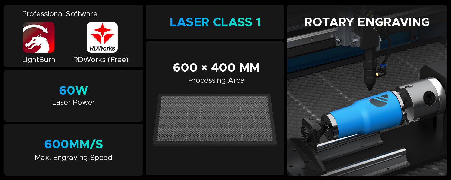 OMTech 60w CO2 Laser Engraver