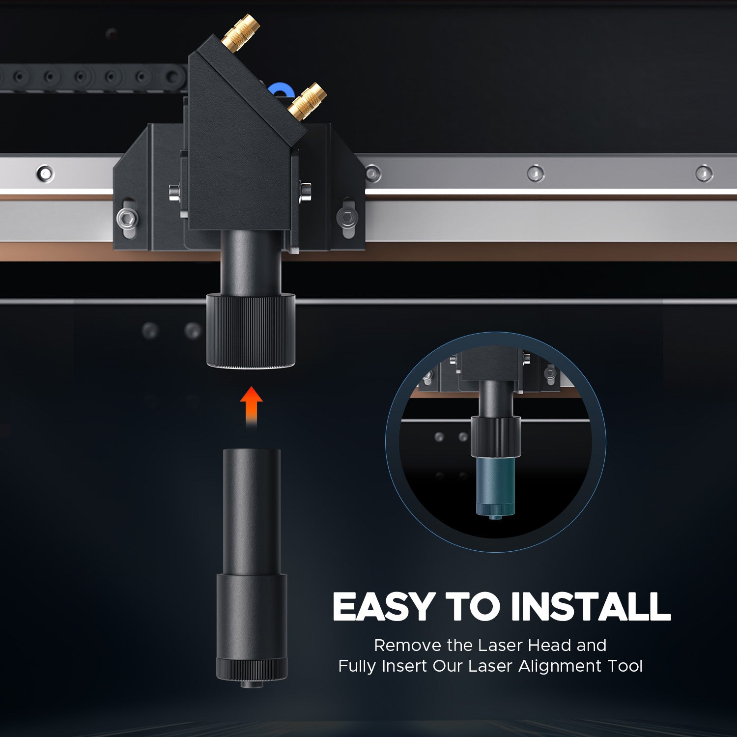 OMTech laser alignment tool