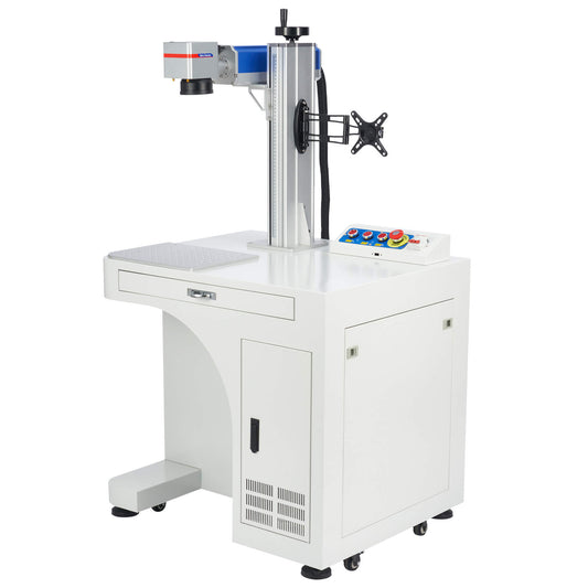 30W Fiber Laser Marker Engraving Machine with 200x200mm Marking Area | F-30W