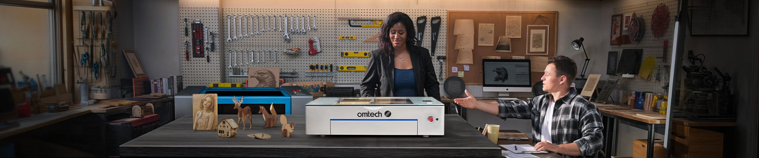 Omtech lasercutter