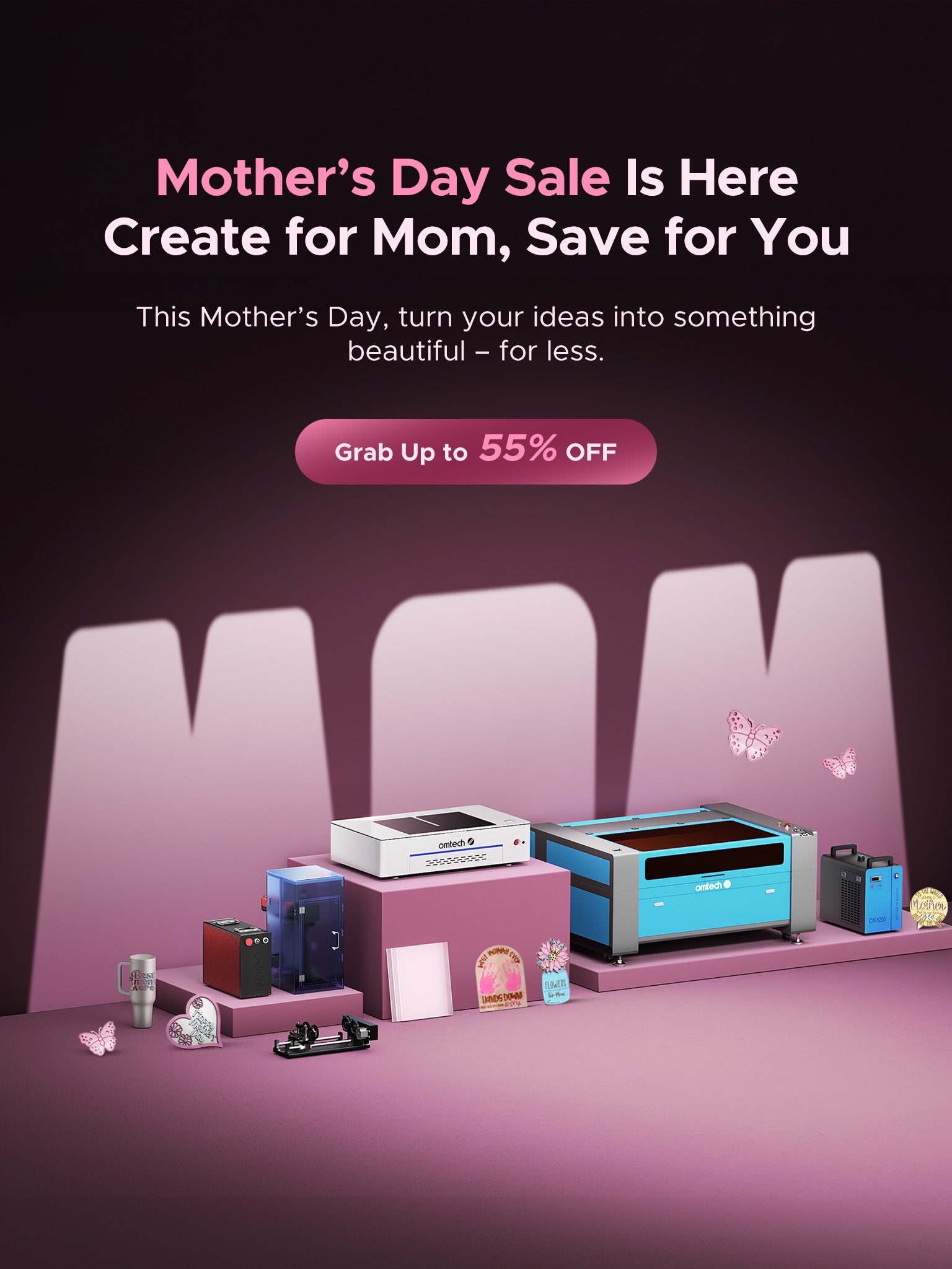 Omtech lasercutter