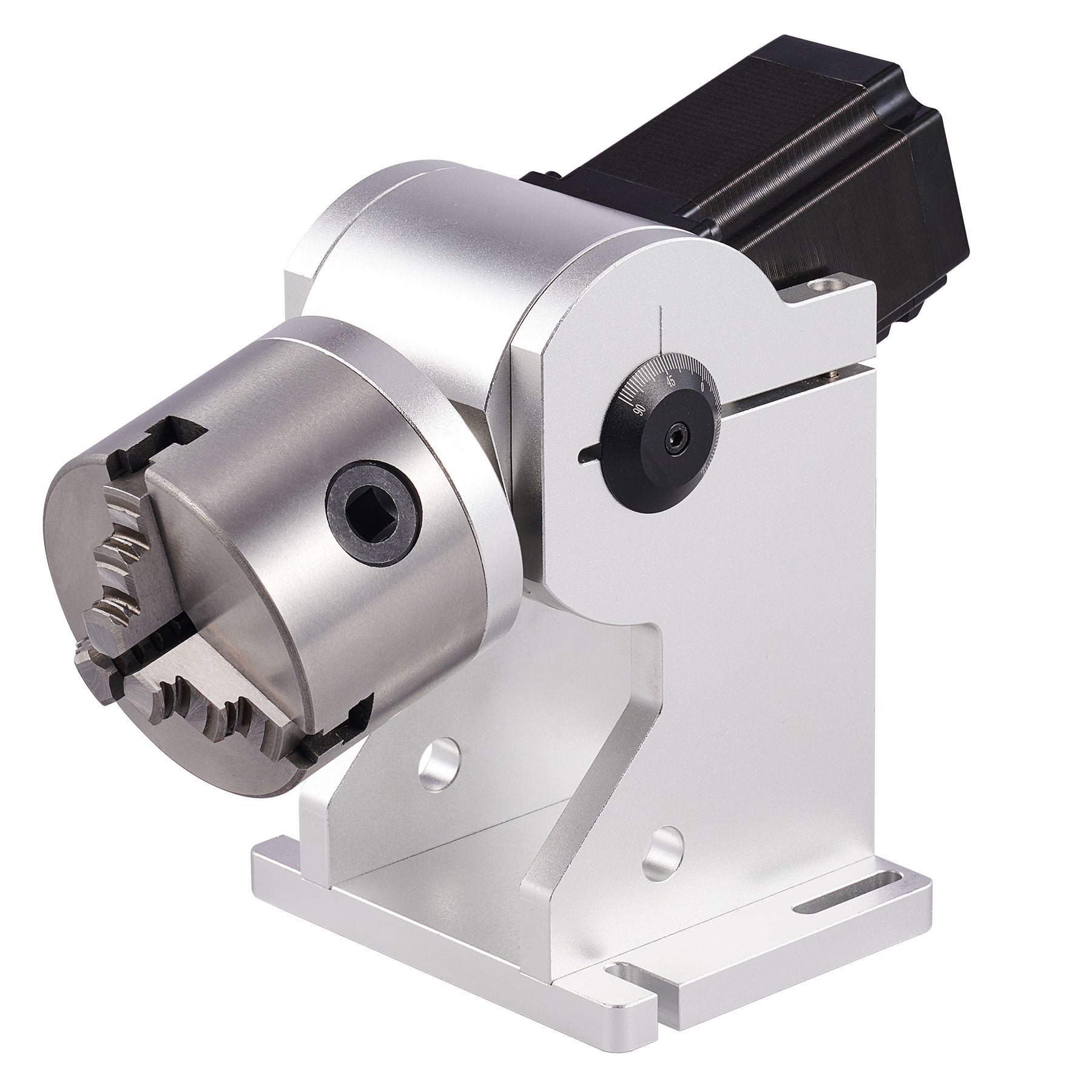80mm Rotary Axis Attachment for MOPA & Fiber Laser