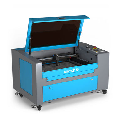 60W CO2 Laser Engraving Machine & Cutter with 600x400mm Engraving Area | Turbo-646