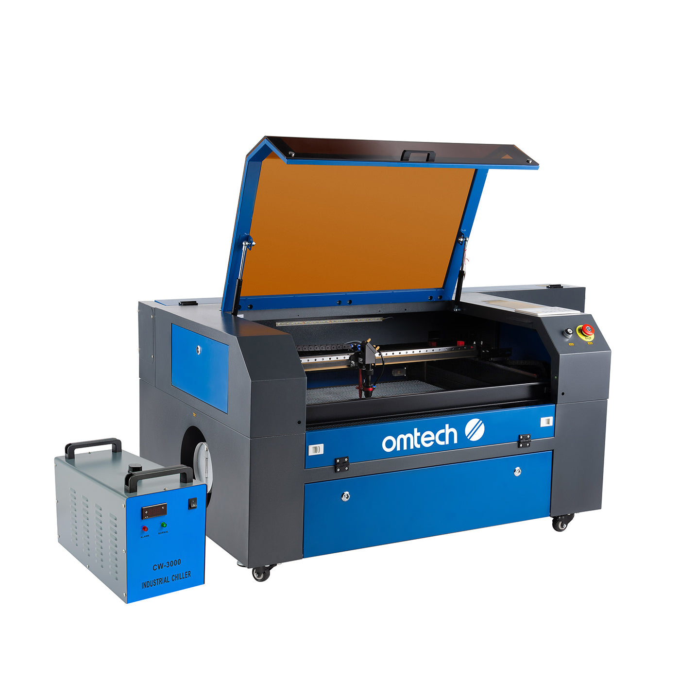 100W CO2 Laser Engraver with Water Chiller & Autofocus - OMTech – OMTech UK
