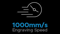 OMTech pronto engraving speed