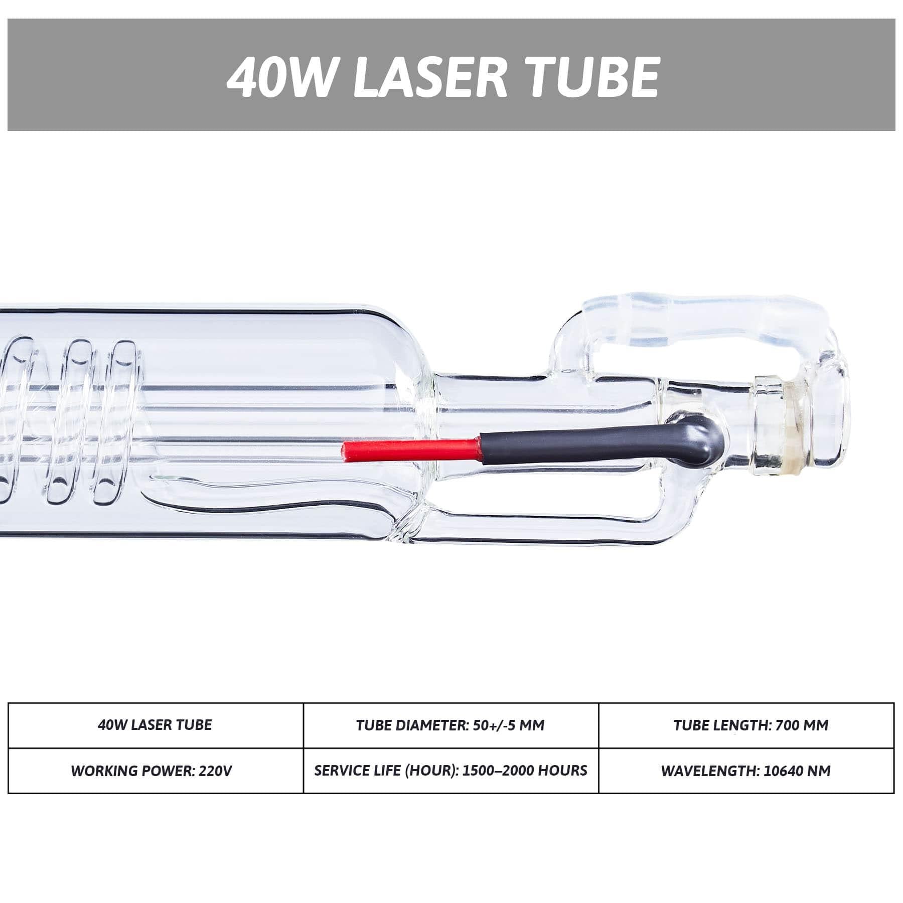40W CO2 Laser Tube for Laser Engraver Cutting Machine Picture