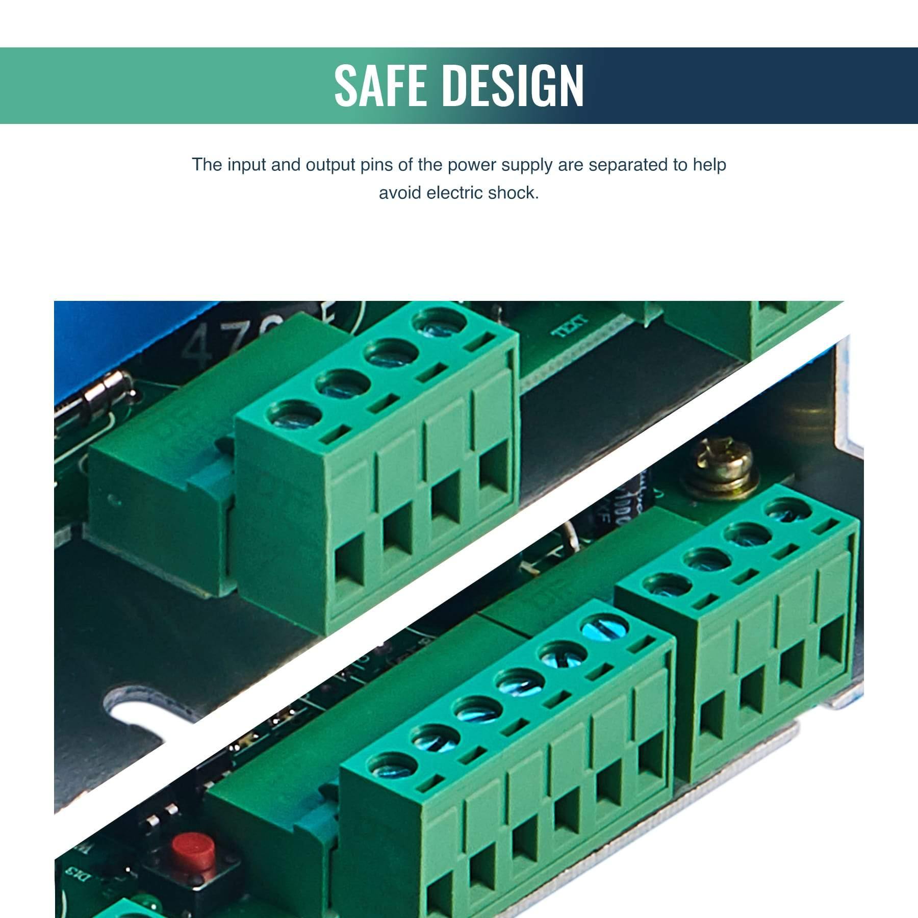 Safe Design Laser Power Supply